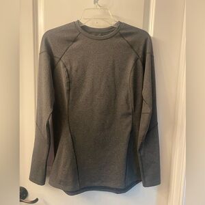 Women’s Reebok Charcoal Grey Long Sleeve Tee Size L